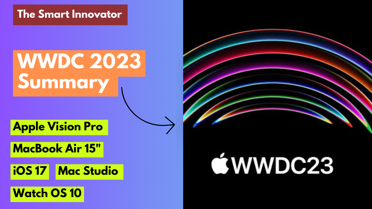 WWDC 2023: Apple Vision Pro, New Macs, iOS 17, and More
